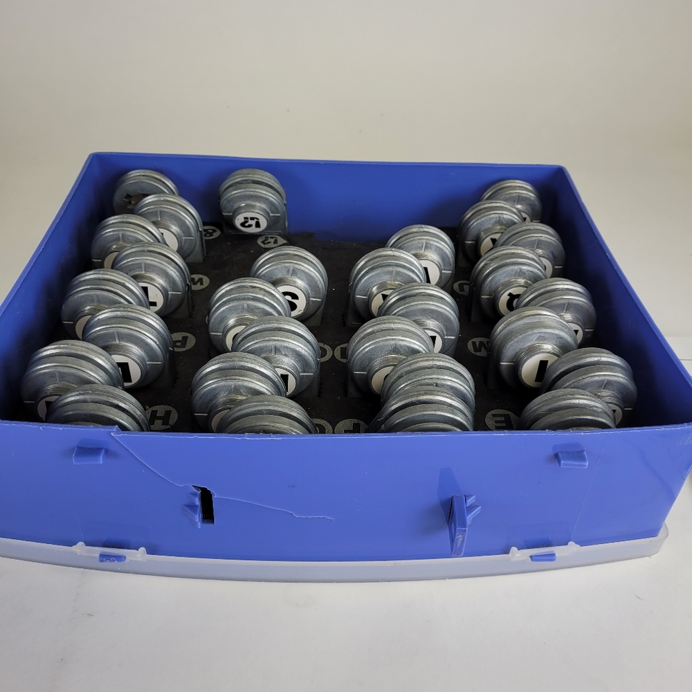 EA-ZY Punch Upper Case Alphabet Die Punch Set Letters (does not include Puncher)